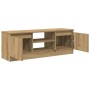 Mueble de TV madera de ingeniería roble artisan 102x30x36 cm by , TV Furniture - Ref: Foro24-855855, Price: 62,24 €, Discount: %