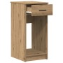 Torre de ordenador con cajón roble artesanal 35x45x77 cm de , Escritorios - Ref: Foro24-858748, Precio: 56,71 €, Descuento: %