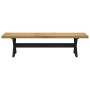 Banco comedor NOAIN patas forma X madera maciza pino von , Ess- und Küchenbänke - Ref: Foro24-4100049, Preis: 151,66 €, Rabat...