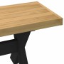 Banco comedor NOAIN patas forma X madera maciza pino von , Ess- und Küchenbänke - Ref: Foro24-4100049, Preis: 151,66 €, Rabat...