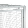Caseta perros con corral acero galvanizado gris 197x396x110 cm von , Hundehütten - Ref: Foro24-3214225, Preis: 393,60 €, Raba...