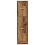 Armario botiquín madera de ingeniería envejecido 30x41x118 cm by , Lockers and storage cabinets - Ref: Foro24-855167, Price: ...