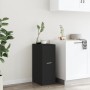 Armario botiquín madera de ingeniería negro 30x41x77,5 cm by , Lockers and storage cabinets - Ref: Foro24-855152, Price: 67,7...
