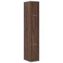 Armario botiquín madera ingeniería marrón roble 30x41x174,5 cm von , Schließfächer und Lagerschränke - Ref: Foro24-3309633, P...