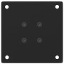 Patas para mesa de centro 4 uds acero negro 30-32 cm by , Table legs - Ref: Foro24-4012448, Price: 44,39 €, Discount: %