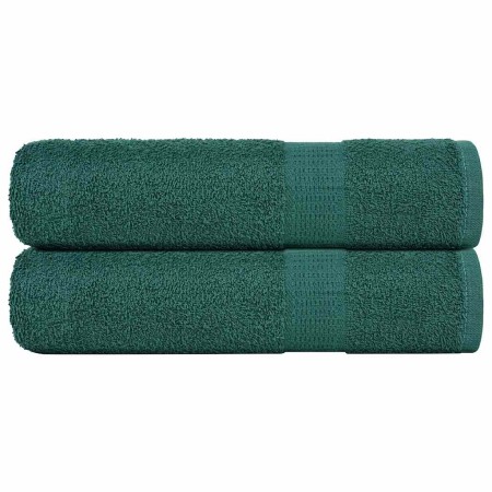 Toallas de mano 2 uds 100% algodón verde 50x100 cm 360 gsm von , Handtücher - Ref: Foro24-136854, Preis: 17,12 €, Rabatt: %