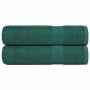 Toallas de mano 2 uds 100% algodón verde 50x100 cm 360 gsm von , Handtücher - Ref: Foro24-136854, Preis: 17,12 €, Rabatt: %