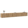 Mueble para TV de pared madera contrachapada artesanal 3 piezas von , TV-Möbel - Ref: Foro24-3329204, Preis: 122,28 €, Rabatt: %