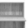 Mostrador de recepción sonoma gris 100x50x103,5 cm by , Desks - Ref: Foro24-859029, Price: 122,88 €, Discount: %