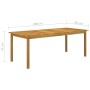 Juego de comedor de jardín 9 piezas gris de vidaXL, Conjuntos de jardín - Ref: Foro24-3067925, Precio: 421,85 €, Descuento: %