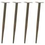 Patas para mesa de centro cónicas 4 uds acero natural 72-73cm von , Tischbeine - Ref: Foro24-4012519, Preis: 60,40 €, Rabatt: %