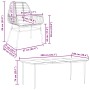 Juego de comedor de jardín 7 pzas con cojines ratán PE marrón de , Conjuntos de jardín - Ref: Foro24-3334462, Precio: 540,25 ...