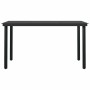 Juego de comedor jardín 5 piezas cojines ratán sintético negro by , Garden sets - Ref: Foro24-3334550, Price: 362,17 €, Disco...