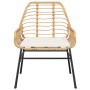 Juego de comedor de jardín 7 pzas con cojines ratán PE marrón by , Garden sets - Ref: Foro24-3334559, Price: 467,86 €, Discou...