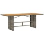 Set comedor jardín 7 pzas y cojines ratán sintético gris by , Garden sets - Ref: Foro24-3213370, Price: 981,65 €, Discount: %
