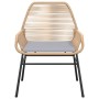 Juego de comedor de jardín 7 pzas con cojines ratán PE marrón von , Gartensets - Ref: Foro24-3334573, Preis: 510,32 €, Rabatt: %