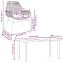 Juego de comedor de jardín 7 pzas con cojines ratán PE marrón von , Gartensets - Ref: Foro24-3334573, Preis: 510,32 €, Rabatt: %