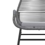 Juego comedor jardín 5 pzas cojines ratán sintético vidrio gris von , Gartensets - Ref: Foro24-3334578, Preis: 358,68 €, Raba...
