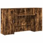 Mostrador de recepción roble ahumado 180x50x103,5 cm von , Schreibtische - Ref: Foro24-3324209, Preis: 245,58 €, Rabatt: %