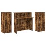 Mostrador de recepción roble ahumado 180x50x103,5 cm von , Schreibtische - Ref: Foro24-3324209, Preis: 245,58 €, Rabatt: %