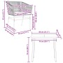 Juego comedor jardín 3 pzas cojines ratán sintético vidrio gris von , Gartensets - Ref: Foro24-3334527, Preis: 247,30 €, Raba...