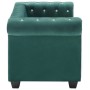 Sofá chesterfield de 2 plazas de terciopelo 146x75x72 cm verde von , Sofas - Ref: Foro24-247149, Preis: 434,93 €, Rabatt: %