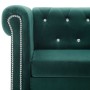 Sofá chesterfield de 2 plazas de terciopelo 146x75x72 cm verde von , Sofas - Ref: Foro24-247149, Preis: 434,93 €, Rabatt: %