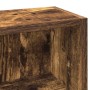 Estantería para CD 2 uds madera roble ahumado 21x16x93,5 cm by , CD and DVD storage - Ref: Foro24-815318, Price: 52,16 €, Dis...