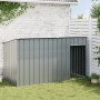 Caseta perros con tejado acero galvanizado gris 196x91x110 cm von , Hundehütten - Ref: Foro24-172575, Preis: 214,38 €, Rabatt: %