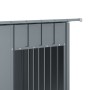 Caseta perros con tejado acero galvanizado gris 196x91x110 cm von , Hundehütten - Ref: Foro24-172575, Preis: 214,38 €, Rabatt: %