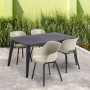Silla de jardín Keter con patas de metal "Noa" 2 piezas Silver Sage by , Garden chairs - Ref: Foro24-447616, Price: 151,06 €,...