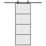 Puerta corredera con juego herrajes negro 76x205 cm ESG vidrio von , Türen - Ref: Foro24-3375797, Preis: 209,71 €, Rabatt: %