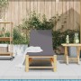 Tumbona con cojines 55x199x30 cm bambú von , Liegen - Ref: Foro24-4108227, Preis: 208,28 €, Rabatt: %
