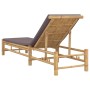 Tumbona con cojines 55x199x30 cm bambú von , Liegen - Ref: Foro24-4108227, Preis: 208,28 €, Rabatt: %