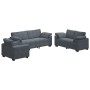Juego de sofás con cojines 3 piezas terciopelo gris oscuro von , Sofas - Ref: Foro24-3324668, Preis: 779,49 €, Rabatt: %