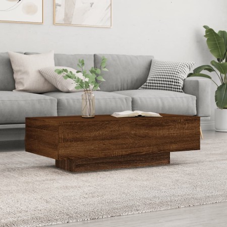 Mesa de centro madera de ingeniería roble marrón 100x49,5x31 cm von , Couchtisch - Ref: Foro24-833895, Preis: 87,99 €, Rabatt: %