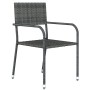 Juego de comedor de jardín 5 piezas gris von , Gartensets - Ref: Foro24-3099597, Preis: 214,05 €, Rabatt: %