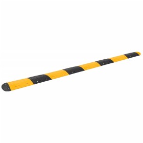 Badén de velocidad caucho amarillo y negro 420x32,5x4 cm by , Road and traffic signs - Ref: Foro24-3157048, Price: 242,25 €, ...