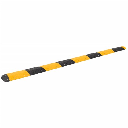 Badén de velocidad caucho amarillo y negro 420x32,5x4 cm by , Road and traffic signs - Ref: Foro24-3157048, Price: 242,25 €, ...