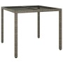 Set comedor de jardín 5 piezas con cojines ratán sintético gris de , Conjuntos de jardín - Ref: Foro24-3187381, Precio: 390,6...