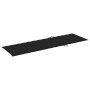 Tumbona doble y cojines negros madera pino impregnada by , Loungers - Ref: Foro24-3065991, Price: 294,62 €, Discount: %