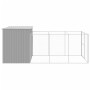 Caseta perros corral acero galvanizado gris claro 214x457x181cm von , Hundehütten - Ref: Foro24-3189126, Preis: 493,46 €, Rab...