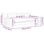 Sofá para niños de cuero sintético negro 90x53x30 cm by , Baby and Toddler Furniture - Ref: Foro24-3196263, Price: 97,94 €, D...