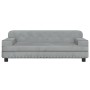 Sofá para niños de terciopelo gris claro 90x53x30 cm by , Baby and Toddler Furniture - Ref: Foro24-3196280, Price: 115,83 €, ...