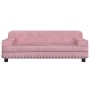 Sofá para niños de terciopelo rosa 90x53x30 cm by , Baby and Toddler Furniture - Ref: Foro24-3196282, Price: 90,99 €, Discoun...