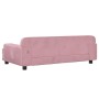 Sofá para niños de terciopelo rosa 90x53x30 cm by , Baby and Toddler Furniture - Ref: Foro24-3196282, Price: 90,99 €, Discoun...