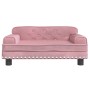 Sofá para niños de terciopelo rosa 70x45x30 cm von , Baby- und Kleinkindmöbel - Ref: Foro24-3196296, Preis: 72,41 €, Rabatt: %
