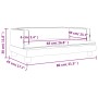 Sofá para niños de terciopelo azul 80x45x30 cm by , Baby and Toddler Furniture - Ref: Foro24-3196305, Price: 67,93 €, Discoun...