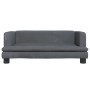 Sofá para niños de terciopelo gris oscuro 80x45x30 cm by , Baby and Toddler Furniture - Ref: Foro24-3196307, Price: 83,16 €, ...