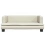 Sofá para niños de cuero sintético crema 80x45x30 cm von , Baby- und Kleinkindmöbel - Ref: Foro24-3196313, Preis: 69,70 €, Ra...